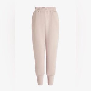 Varley The Slim Cuff Pant 25 in color taupe marl
